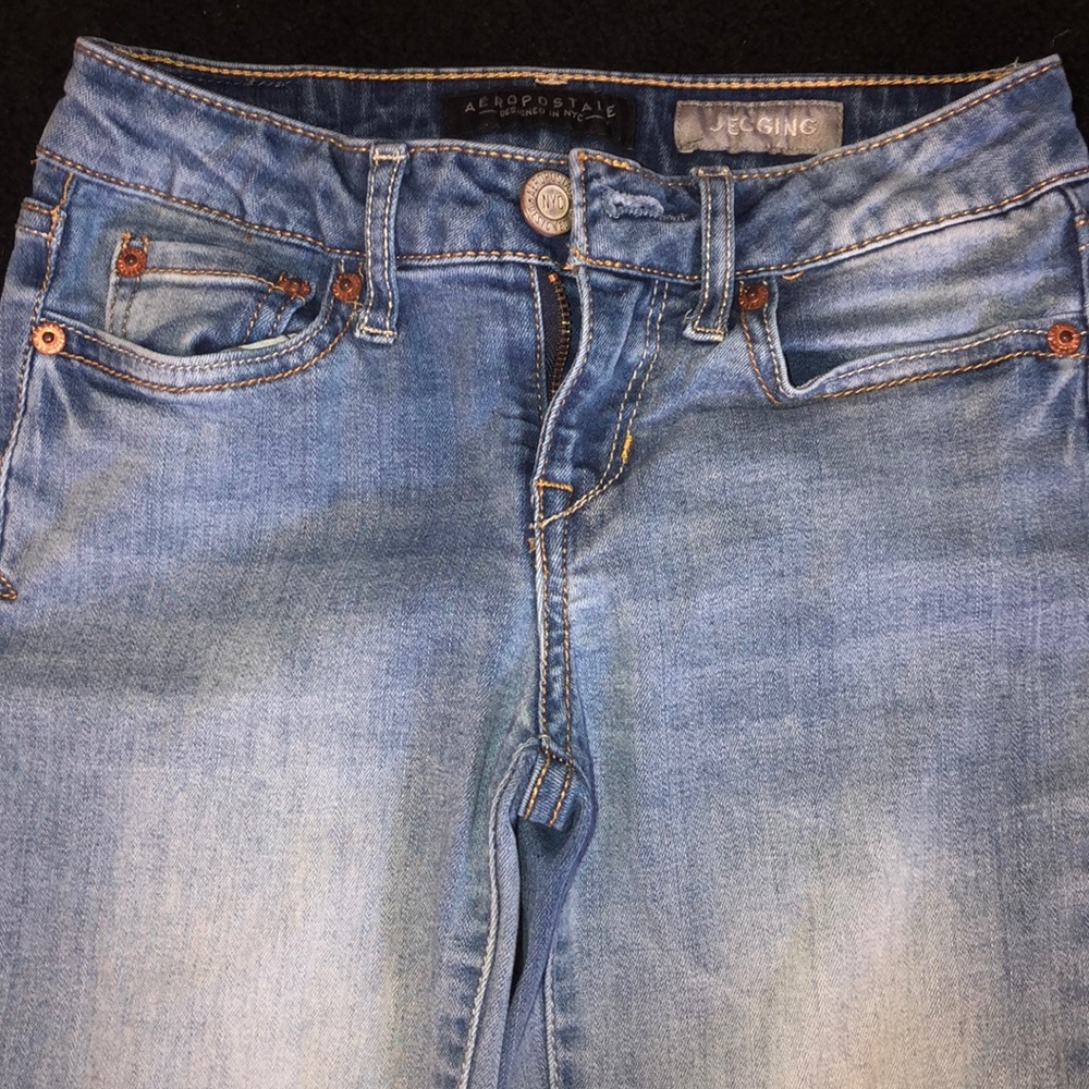 Light Faded Blue Aeropostale Jeans